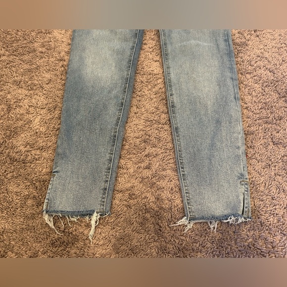 Kensie Jeans Vintage Luxe High Rise Skinny Raw Hem Ankle Jeans Women’s Size 6/28 - Picture 3 of 8
